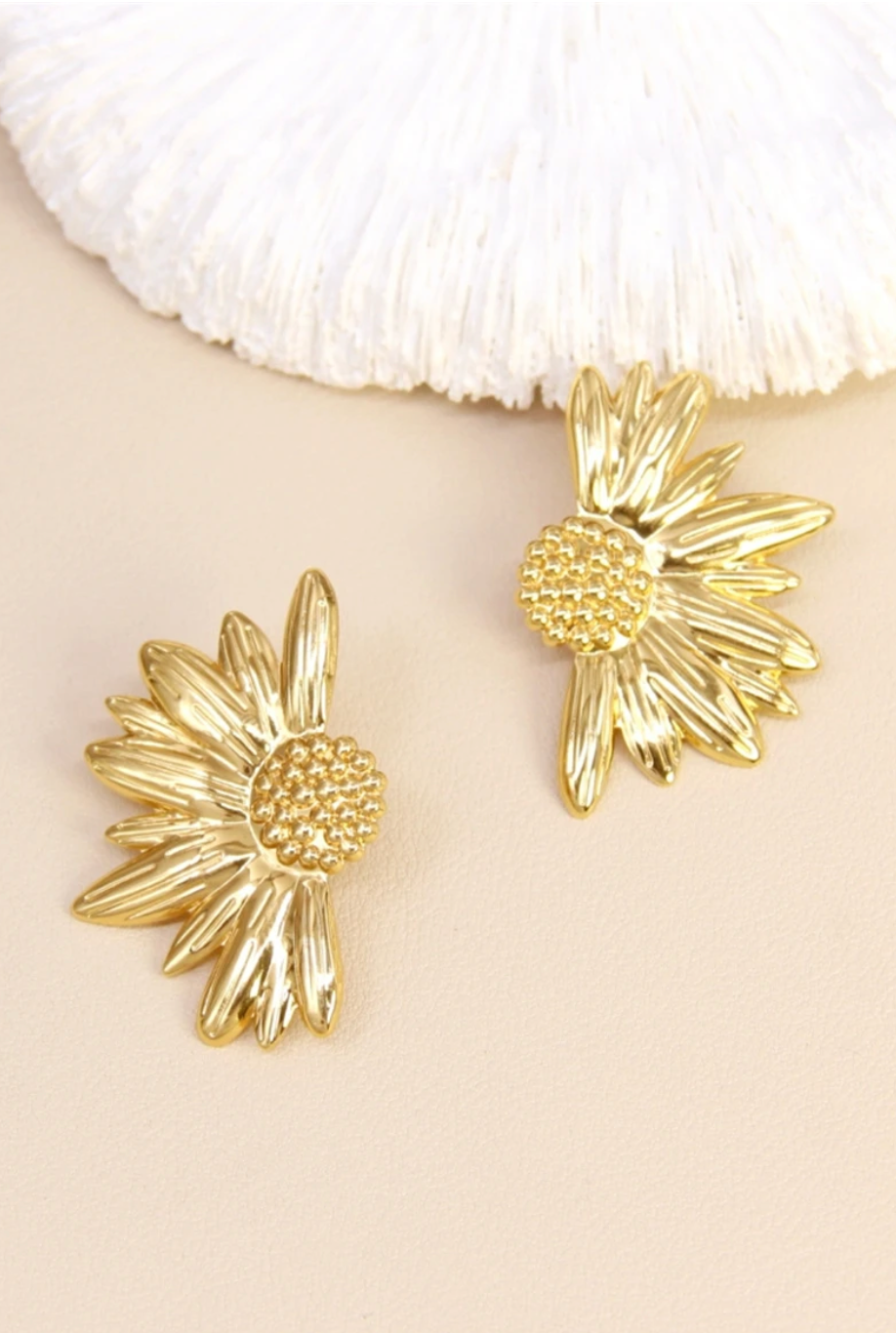Boucles d'oreilles Camélia