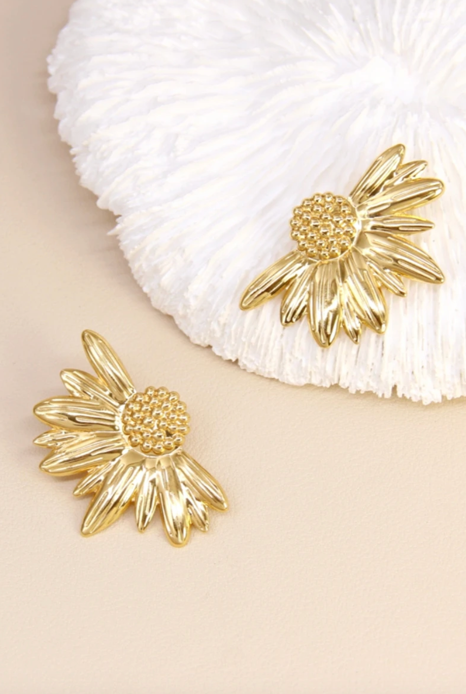 Boucles d'oreilles Camélia